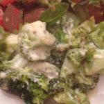 Australian Broccoli Gratin with Fresh Herbs Cheese Appetizer