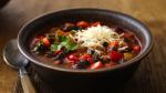 Australian Glutenfree Black Bean Chili with Cilantro Appetizer