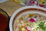 Mexican Authentic Mexican Pozole Appetizer
