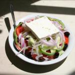 Greek Salad choriatiki - a Journey to the Islands recipe