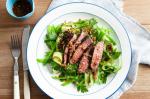 Australian Fivespice Lamb With Snow Pea Salad Recipe Appetizer
