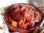 Israeli/Jewish Cooked Veggie Salsa Dinner