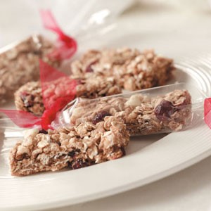 Australian White Chocolate Cranberry Granola Bars 1 Dessert