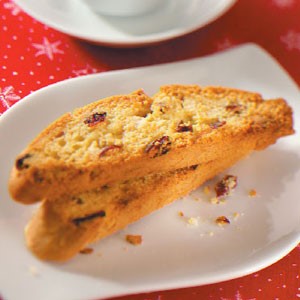 Australian White Chocolatecranberry Biscotti Dessert