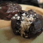 Australian Chocolate Muffins with Heart of Coconut Dessert
