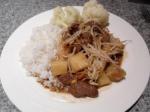 German Sweet and Sour Beef 5 Dinner
