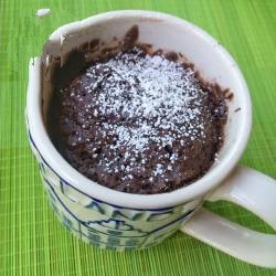 American Chocolate Mug Cake Without Egg Dessert