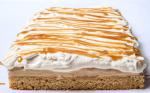 American Vanillasalted Caramel Ice Cream Cake with Whipped Cream Recipe Dessert