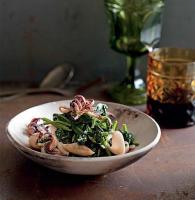 Greek Cuttlefish with Spinach Dinner