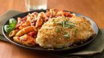 Italian Oven Parmesan Chicken with Penne Marinara Appetizer