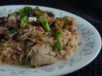 British Crock Pot Tangy Chicken and Black Beans Dinner