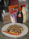 British Kansaistyle Okonomiyaki Appetizer