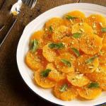 American Citrus Salad with Clementines and Pistachios Dessert