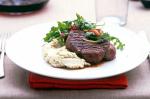 Beef Fillet With Artichoke Puree Recipe recipe