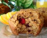 Australian Cranberry Orange Bran Muffins 1 Dessert