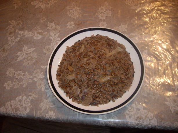 Arabic Lentil Rice Dish mujadarah Arabic Dish Appetizer
