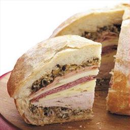 Swiss Muffuletta Sandwich 3 Appetizer