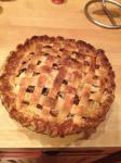 Australian Colonial Times Applecranberry Pie With Cornmeal Crust Dinner