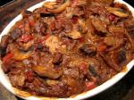 Australian One Dish Beef  Mushroom Pot Pie Dinner