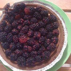 American Cheesecake with Fruit in Season Dessert