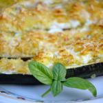 American Courgettes Stuffed with Vegetarian Appetizer