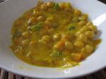 American Butternut Squash and Chickpea Stew With Couscous Dinner