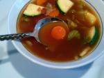 British My Mothers Version Weight Watchers  Points Vegetable Soup Dinner