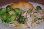 Australian Chicken Fettuccine With Herb Cheese Appetizer