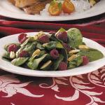 Australian Spinach Salad with Almonds Appetizer