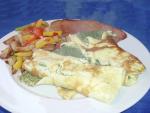 French French Herbed Omelette Appetizer