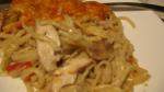 Australian Sherried Chicken and Fettucini Casserole Dinner