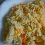Mexican Rice with Carrot Appetizer