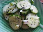 American Cucumber Asian Salad Appetizer