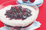 Australian Berry Trifle With Brown Sugar Mascarpone Recipe Dessert