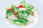 Australian Poached Chicken Avocado And Snow Pea Salad Recipe Appetizer