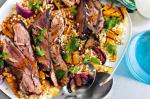 British Butterflied Lamb With Pumpkin And Couscous Salad Recipe Dinner