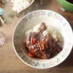 French Coq Au Vin Fast stewed Chicken to Cognac and Wine Appetizer