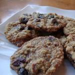 Australian Chaispiced Berryoatmeal Cookies Dessert