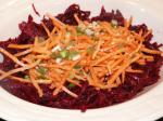 American Lovely Beets and Carrots Appetizer