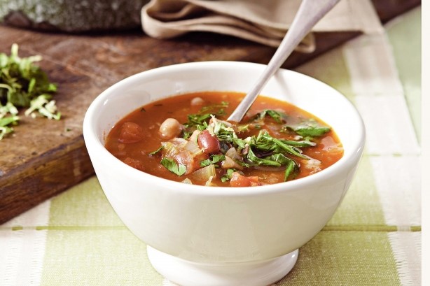 Italian Mixed Bean and Pancetta Soup Recipe Appetizer