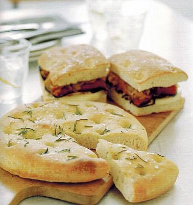 Italian Herb Focaccia Appetizer