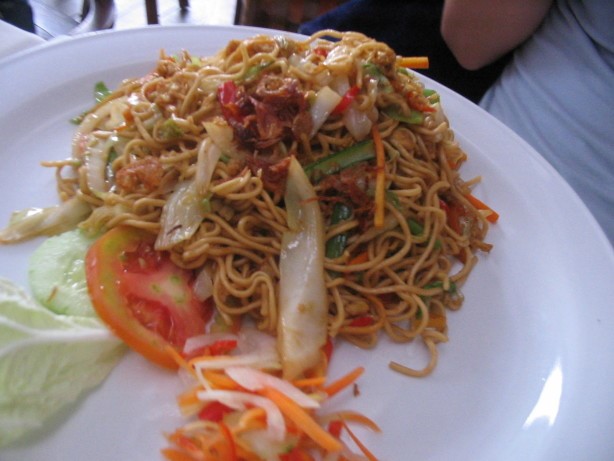 Indonesian Vegetarian Mi Goreng indonesian Fried Noodles Dinner