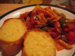 Australian Vegan Penne Puttanesca Dinner