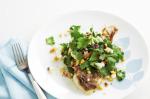 Australian Panfried Snapper With Parsley and Feta Salad Recipe Appetizer