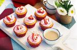 Australian Strawberry And White Chocolate Cupcakes Recipe Dessert