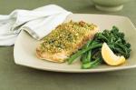 Australian Pestocrusted Salmon Recipe Appetizer