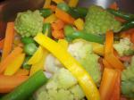 Australian Healthy Steamed Vegetables Appetizer