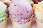 British Strawberries and Cream Icecream Recipe Dessert