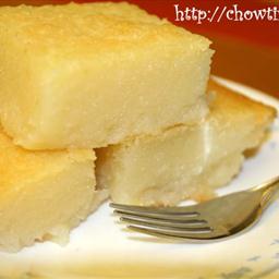 Australian Boma Cassava Cake Dessert