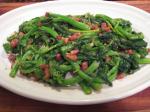 Australian Broccoli Rabe With Garlic and Pancetta Appetizer